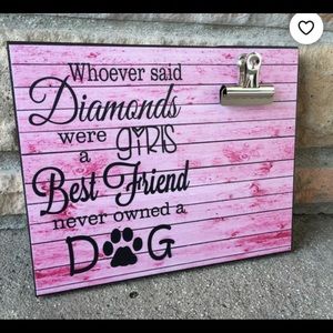 Pet photo frame